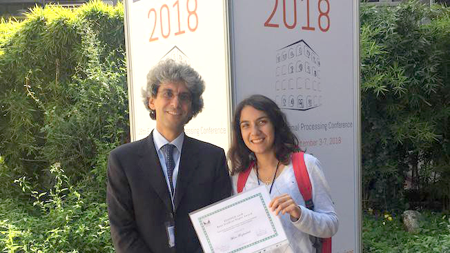 Mira Rizkallah Wins Eurasip Best Student Paper Award