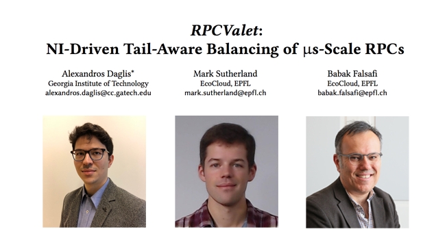Picture of RPC Valet Paper with the authors.